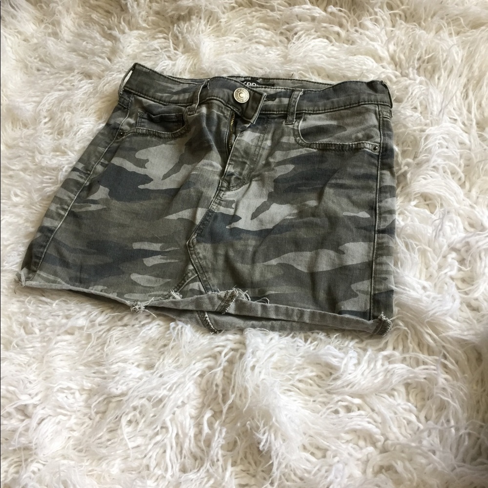 camo skirt